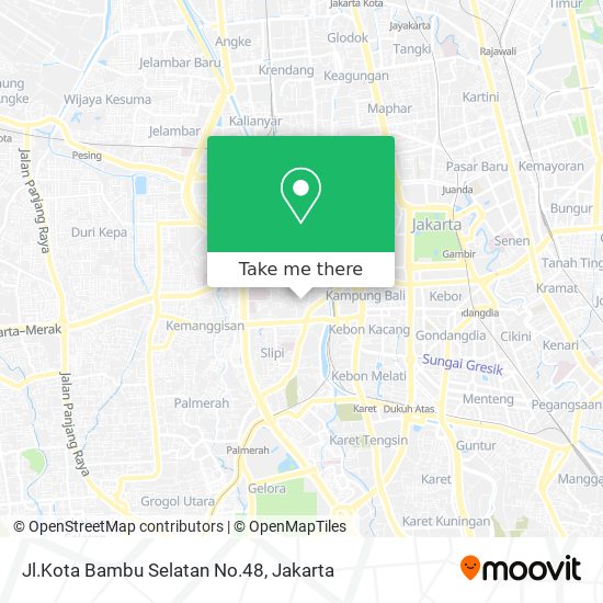 Jl.Kota Bambu Selatan No.48 map