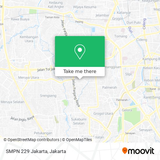SMPN 229 Jakarta map