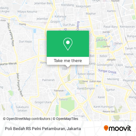 Poli Bedah RS Pelni Petamburan map