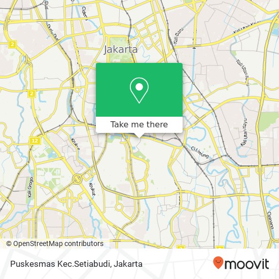 Puskesmas Kec.Setiabudi map