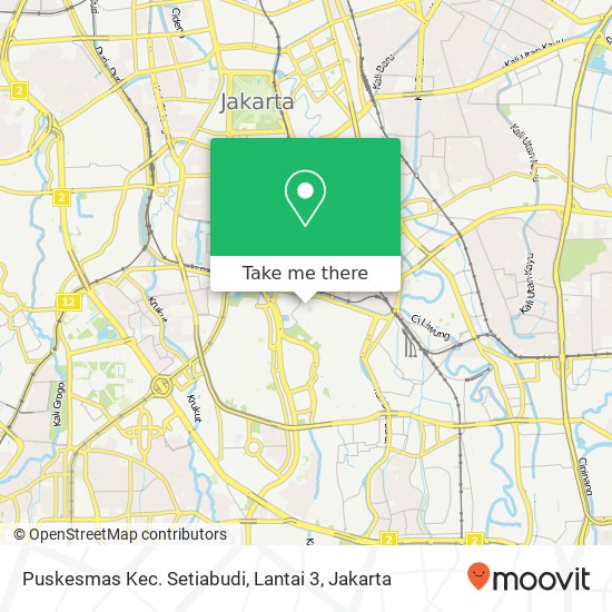 Puskesmas Kec. Setiabudi, Lantai 3 map