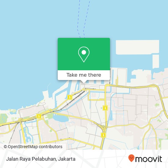 Jalan Raya Pelabuhan map