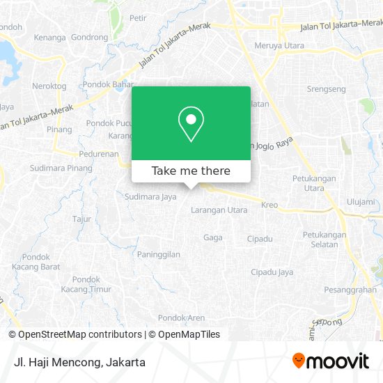 Jl. Haji Mencong map