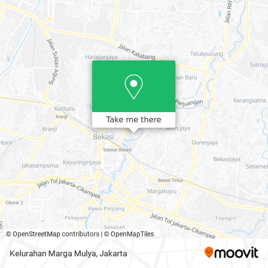 Kelurahan Marga Mulya map