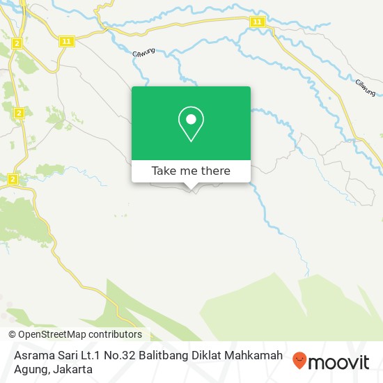 Asrama Sari Lt.1 No.32 Balitbang Diklat Mahkamah Agung map