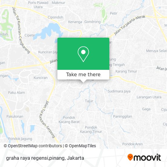 graha raya regensi,pinang map