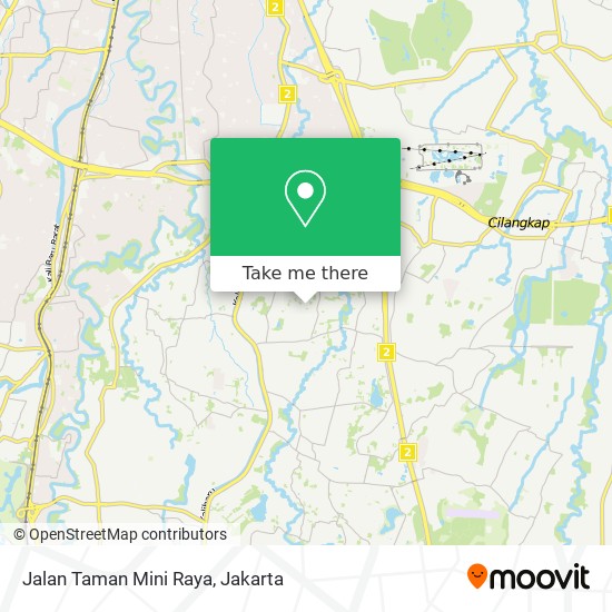 Jalan Taman Mini Raya map