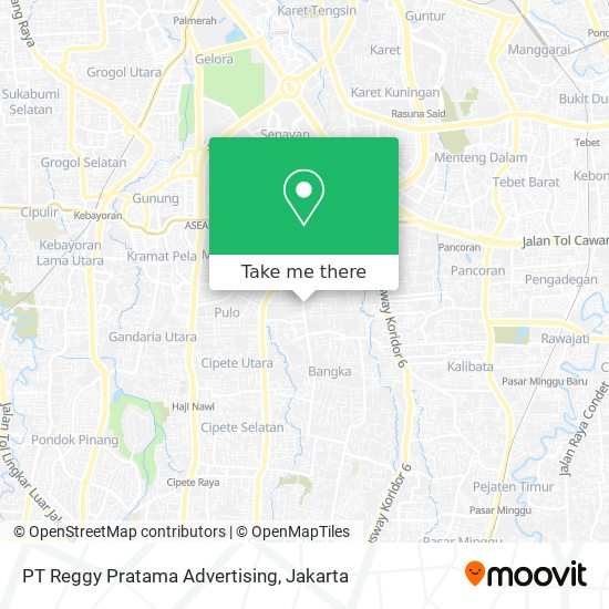 PT Reggy Pratama Advertising map