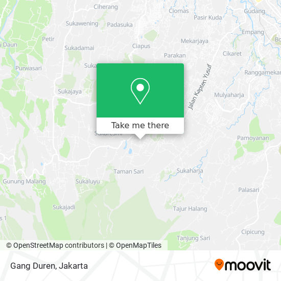 Gang Duren map