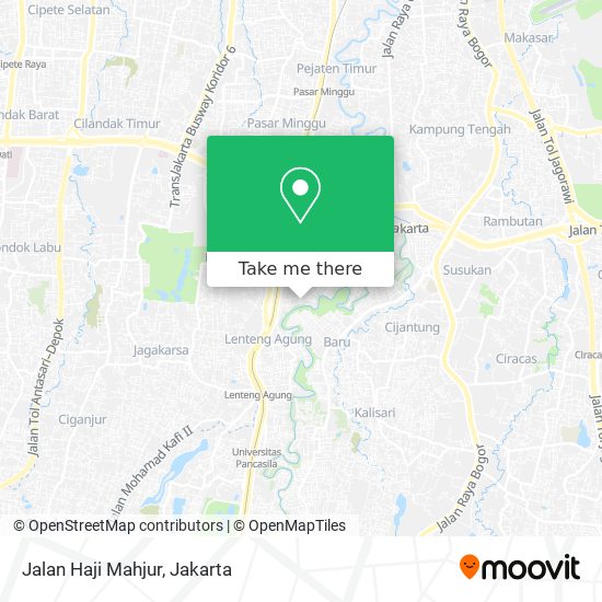 Jalan Haji Mahjur map