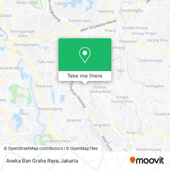 Aneka Ban Graha Raya map