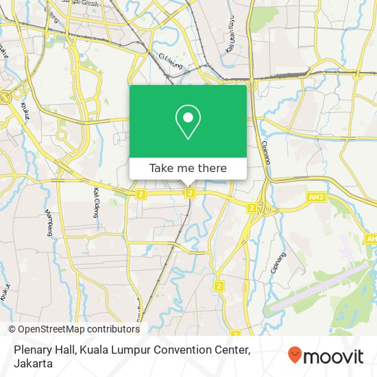 Plenary Hall, Kuala Lumpur Convention Center map