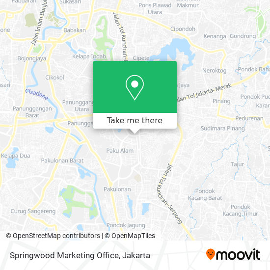 Springwood Marketing Office map