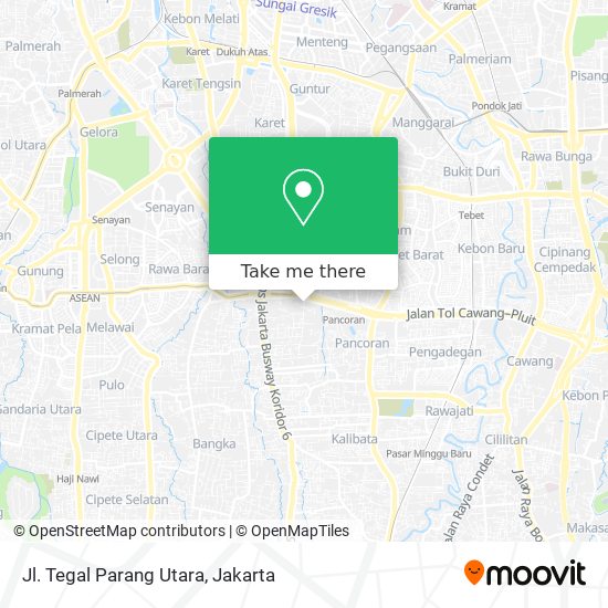 Jl. Tegal Parang Utara map