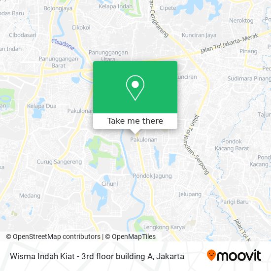 Wisma Indah Kiat - 3rd floor building A map