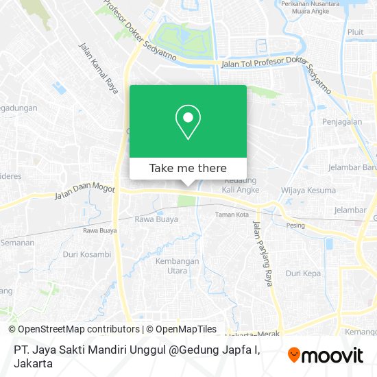 PT. Jaya Sakti Mandiri Unggul @Gedung Japfa I map