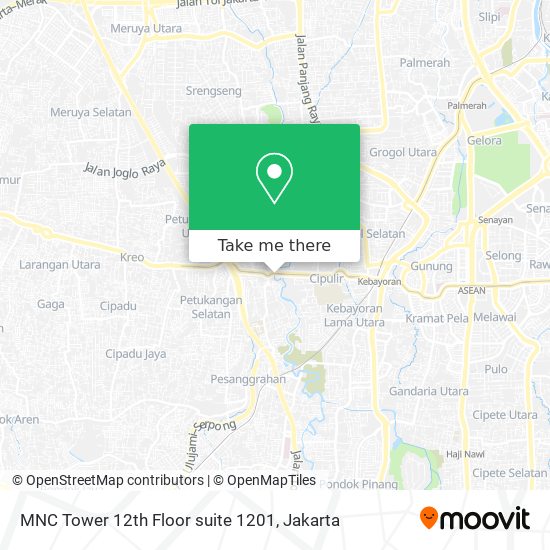 MNC Tower 12th Floor suite 1201 map