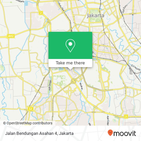 Jalan Bendungan Asahan 4 map