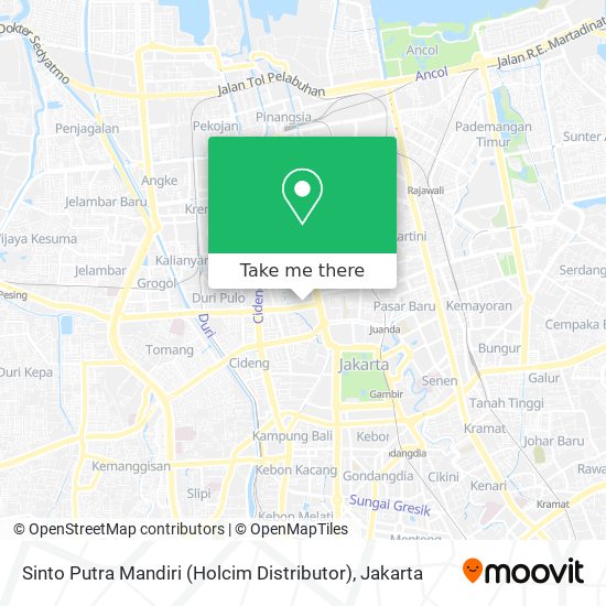 Sinto Putra Mandiri (Holcim Distributor) map