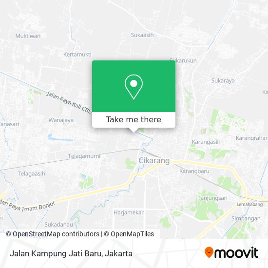 Jalan Kampung Jati Baru map