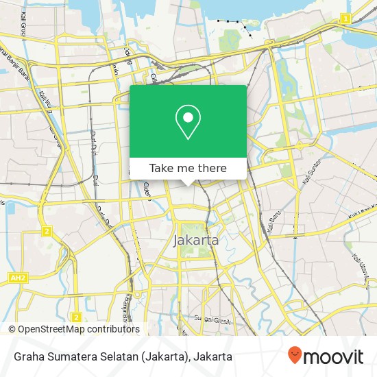 Graha Sumatera Selatan (Jakarta) map