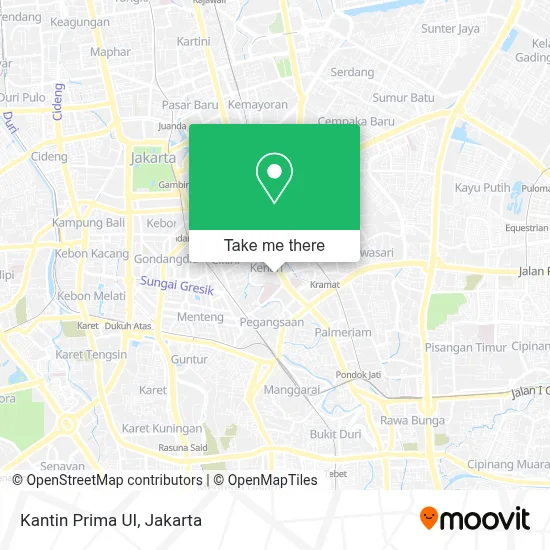 Kantin Prima UI map