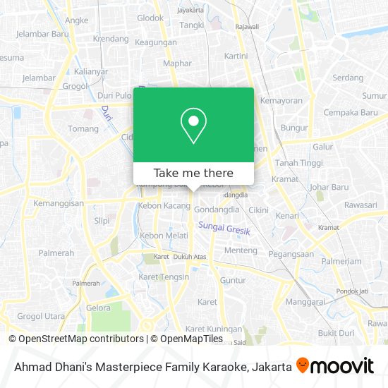 Ahmad Dhani's Masterpiece Family Karaoke map