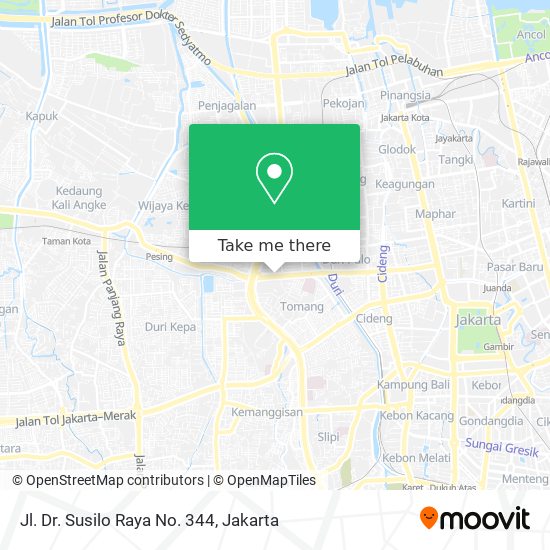 Jl. Dr. Susilo Raya No. 344 map