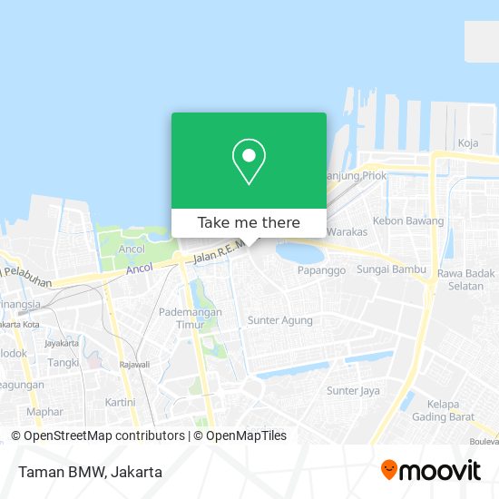 Taman BMW map