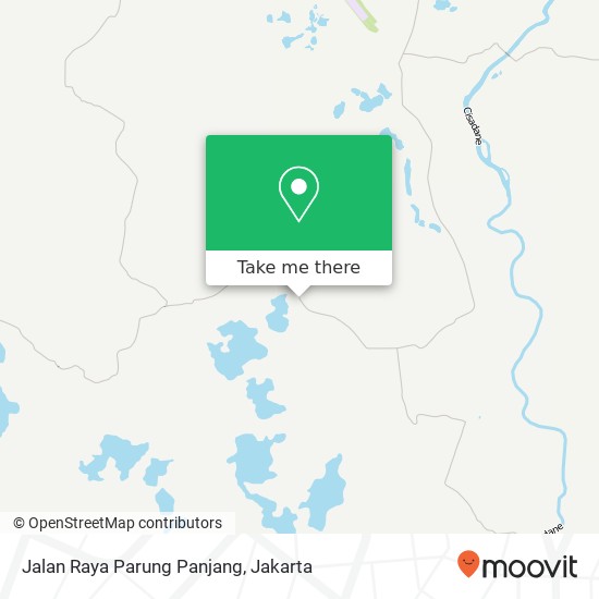 Jalan Raya Parung Panjang map