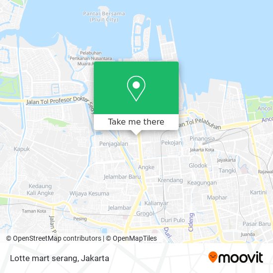 Lotte mart serang map