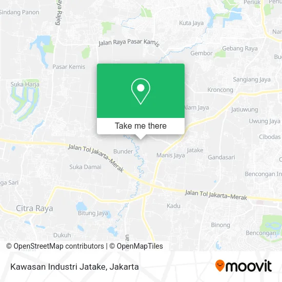 Kawasan Industri Jatake map