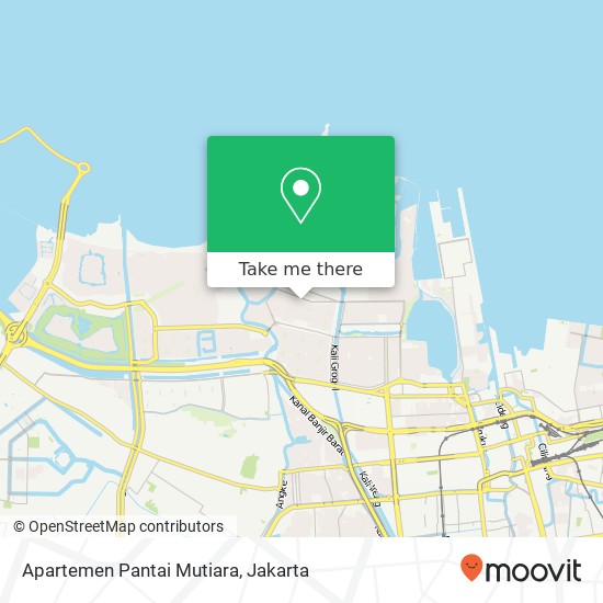 Apartemen Pantai Mutiara map