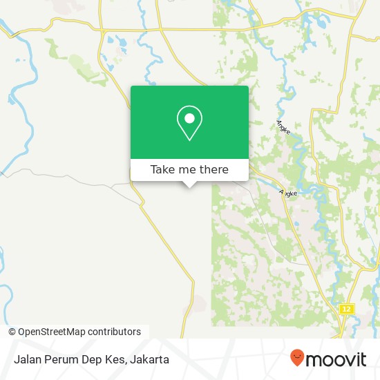 Jalan Perum Dep Kes map