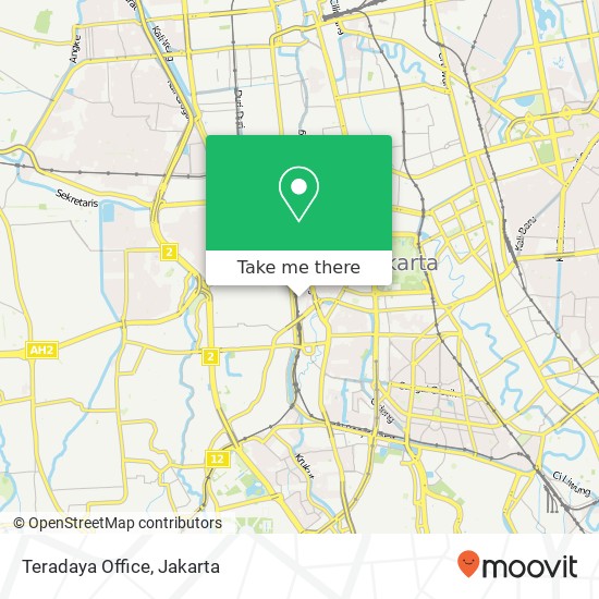 Teradaya Office map