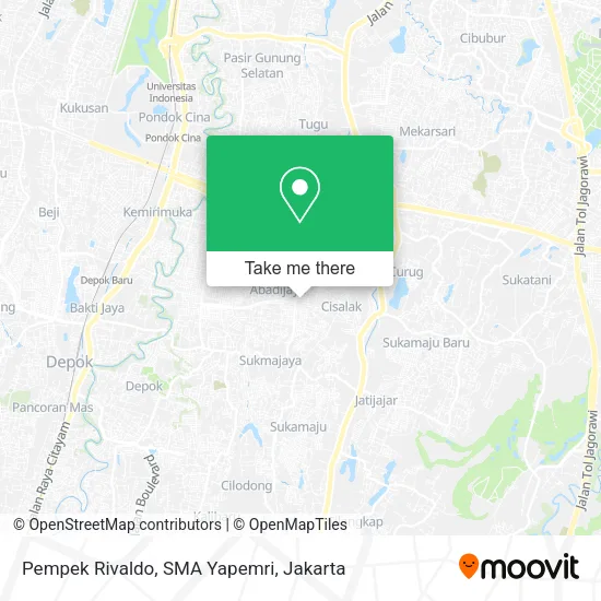 Pempek Rivaldo, SMA Yapemri map