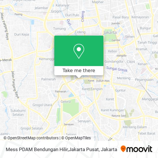 Mess PDAM Bendungan Hilir,Jakarta Pusat map