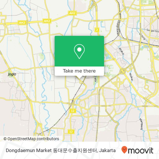 Dongdaemun Market 동대문수출지원센터 map