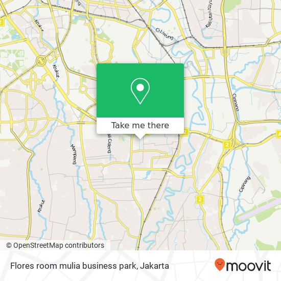 Flores room mulia business park map