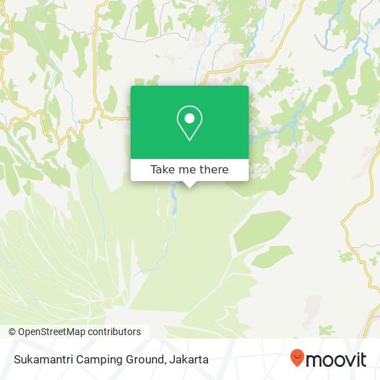 Sukamantri Camping Ground map