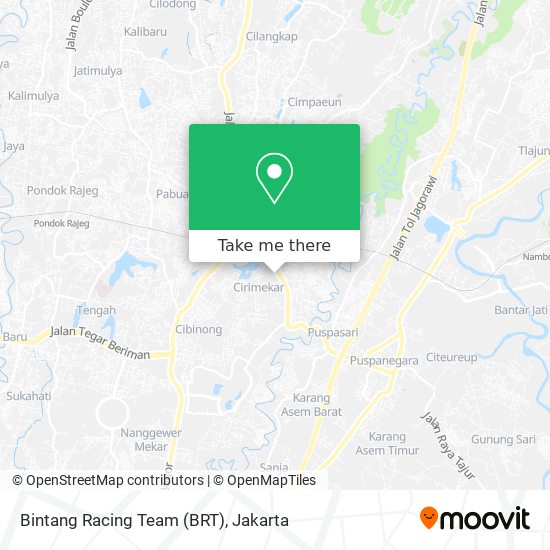 Bintang Racing Team (BRT) map