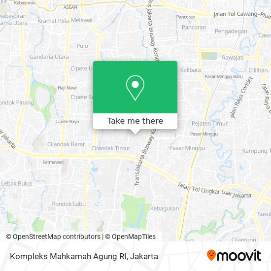 Kompleks Mahkamah Agung RI map