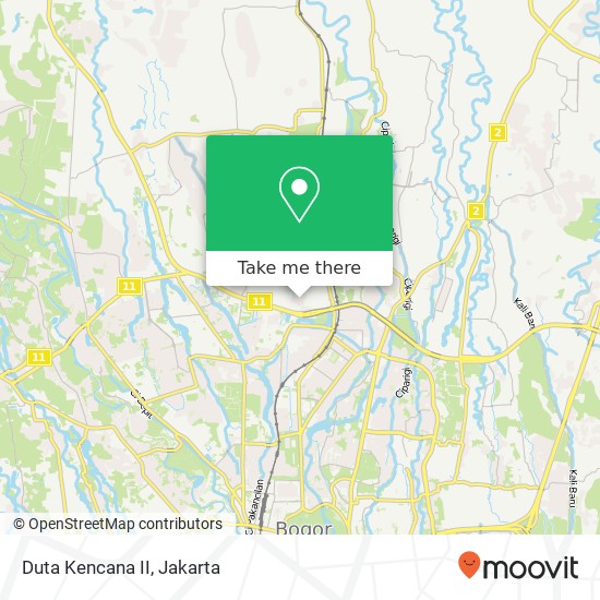 Duta Kencana II map