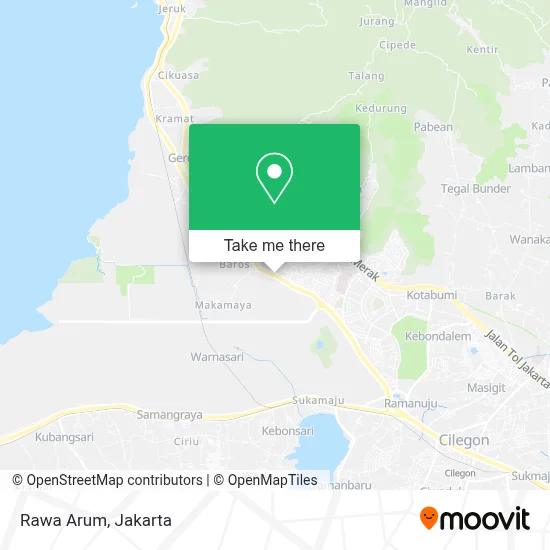 Rawa Arum map