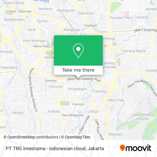 PT TRG investama - indonesian cloud map