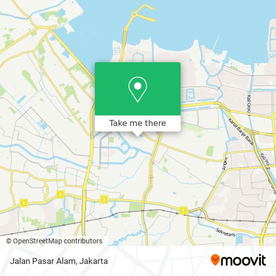 Jalan Pasar Alam map