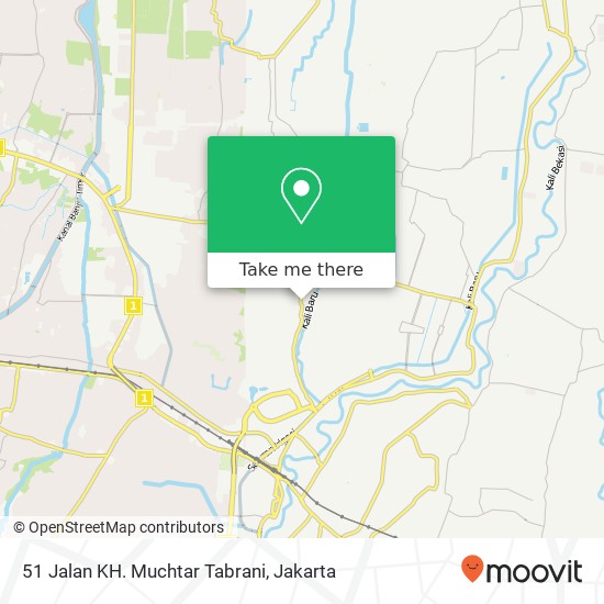 51 Jalan KH. Muchtar Tabrani map