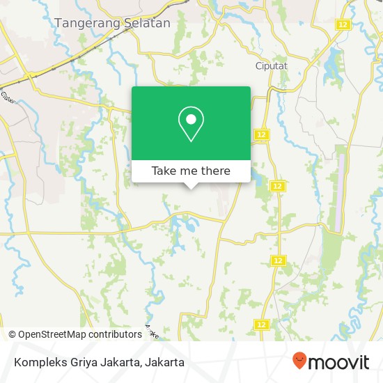 Kompleks Griya Jakarta map
