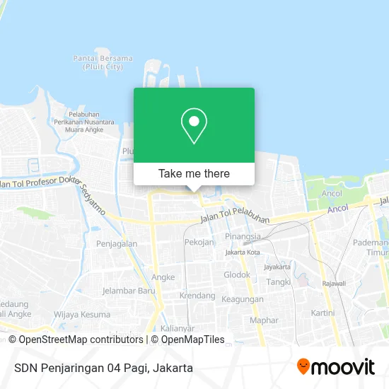 SDN Penjaringan 04 Pagi map