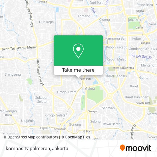 kompas tv palmerah map